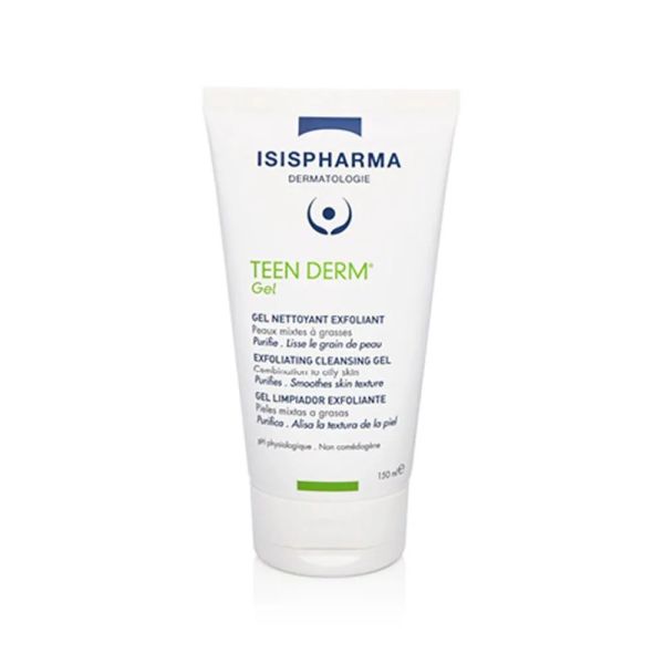 Isispharma - TEEN DERM  Gel nettoyant exfoliant - 150ml