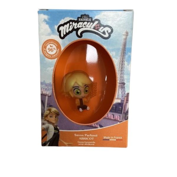 Miraculous - Savon Parfumé - 75g + 1 figurine