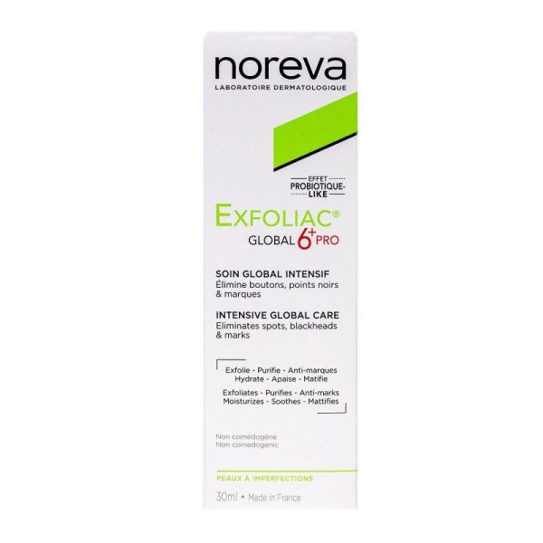 Noreva - Exfoliac Global 6+Pro soin global intensif - 30ml