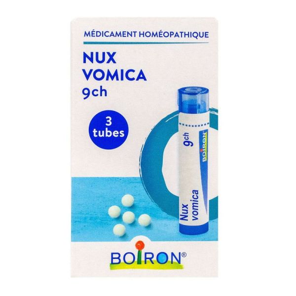 Boiron - Nux Vomica 9Ch - 3 Tubes