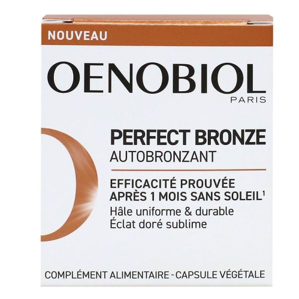 Oenobiol - Perfect bronze autobronzant - 30 capsules