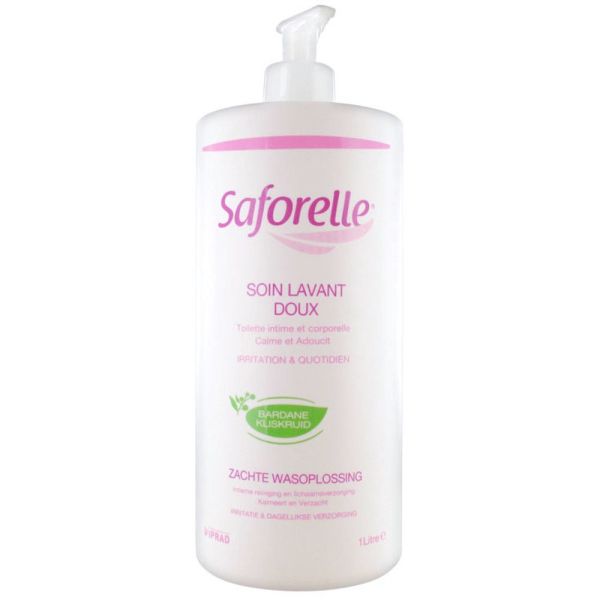 Saforelle - Soin lavant doux toilette intime et corporelle