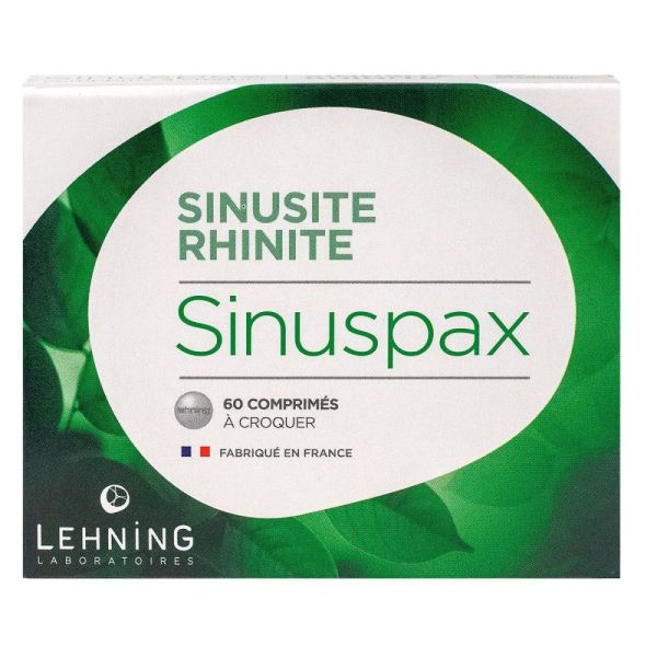 Sinuspax Sinusite Rhinite - 60 comprimés
