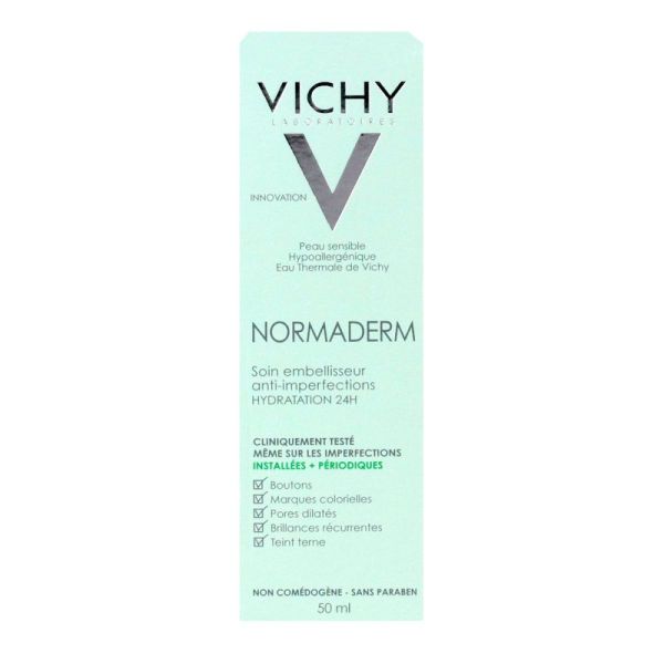Vichy - Normaderm Emulsion Hydratante - Soin Correcteur Matifiant - 50 ml
