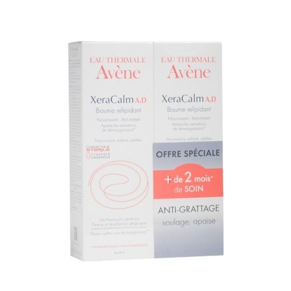 Avene - Xeracalm A.D Baume relipidant - 2*200ml