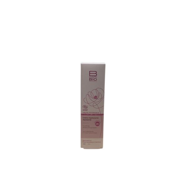 B com Bio - Crème Hydratante Apaisante Sans Parfum - 50 mL