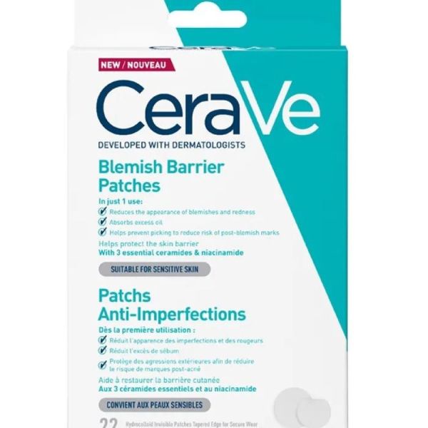 Cerave - Patchs anti-imperfections - 22 patchs