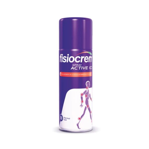 Ineldea - Fisiocrem Spray Active Ice Effet Froid - 150 ml