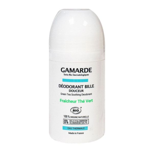 Gamarde - Déodorant bille douceur fraîcheur thé vert - 50 ml