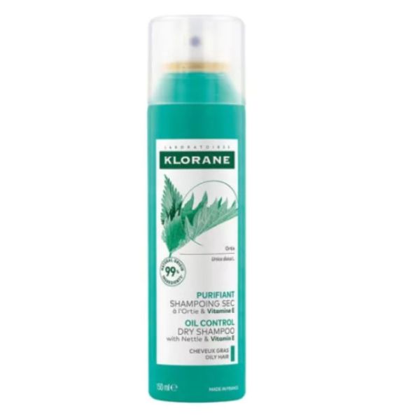 Klorane - Shampoing sec purifiant à l'ortie - 150mL