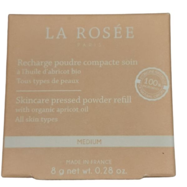 La Rosée - Recharge Poudre Compacte Soin Teint Médium  Toute Peaux - 8g