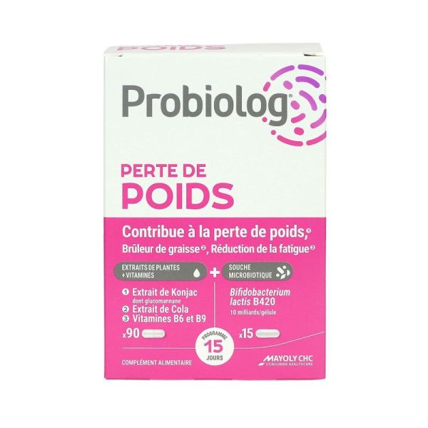 Mayoly - Probiolog Perte de poids - Programme de 15 jours