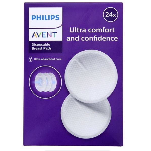 Philips -  Avent Coussinets d'allaitement - 24 coussinets
