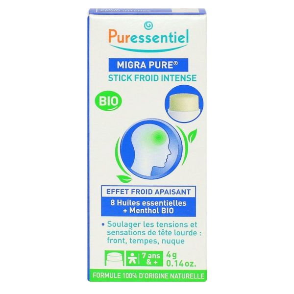 Puressentiel - Migra pure stickfroid intense - 4g