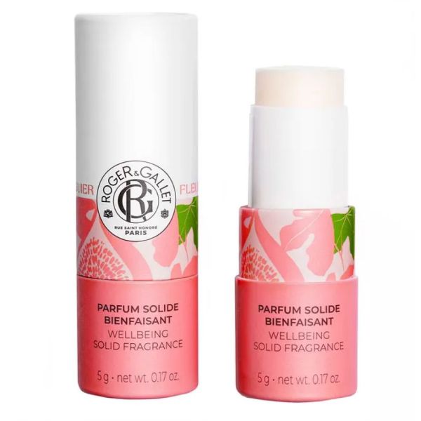 Roger & Gallet - Parfum solide Bienfaisant Fleur de figuier - 5g