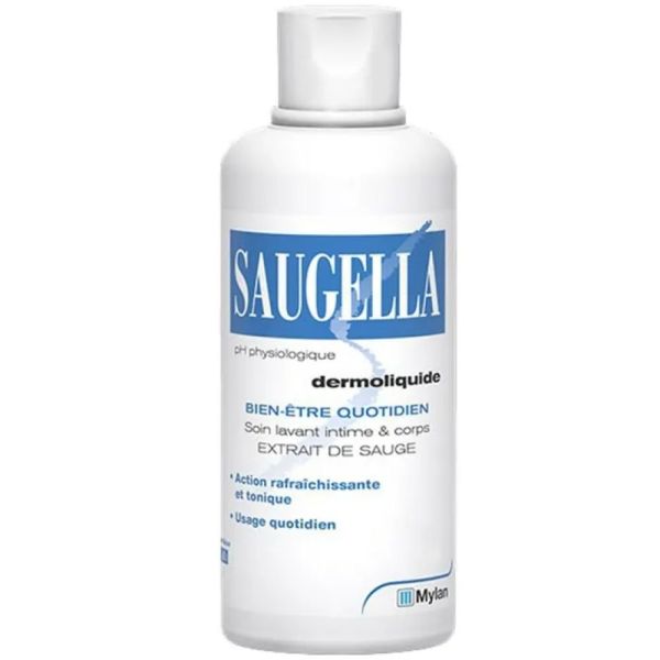 Saugella - Dermoliquide Soin lavant intime & corps - 500mL