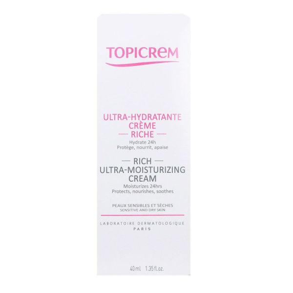 Topicrem - Crème Riche Ultra-Hydratante - 40 ml