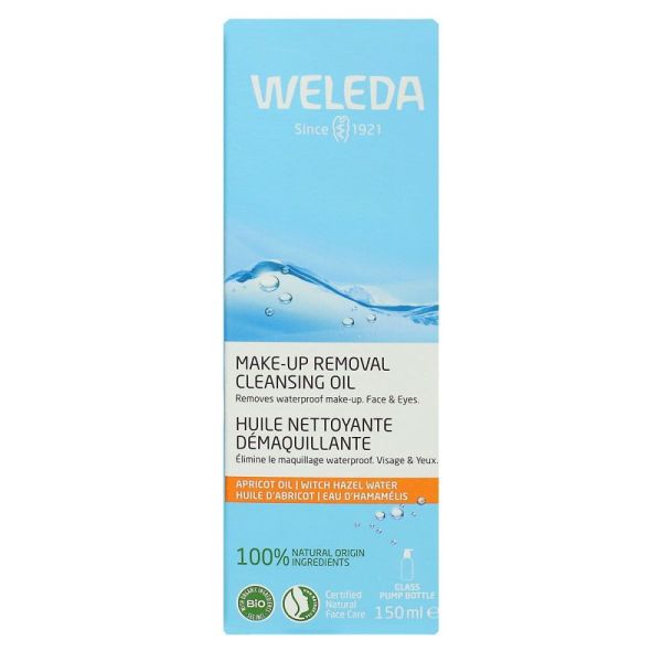 Weleda - Huile nettoyante démaquillante - 150 ml