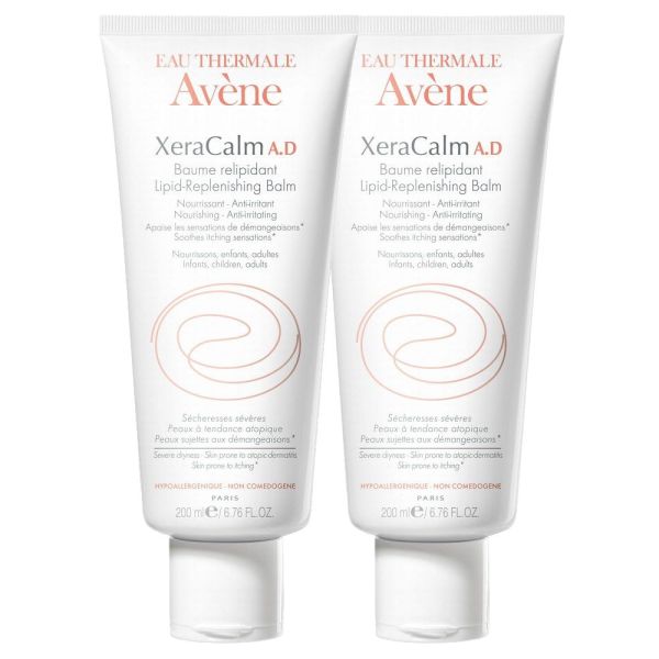 Avène - XeraCalm A.D crème relipidante - 2 x 200ml