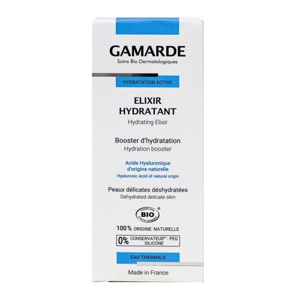 Gamarde - Hydratation active élixir hydratant - 30 ml