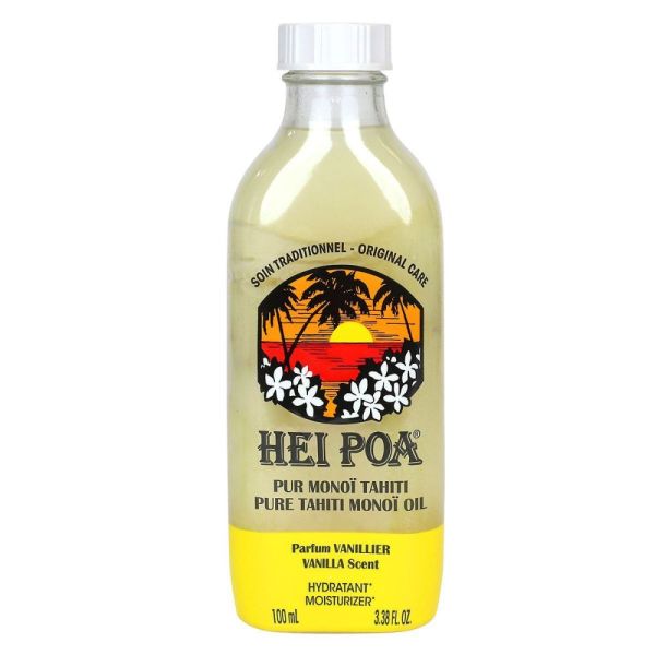 Hei Poa - Pur Monoï Tahiti Parfum Vanillier - 100 ml