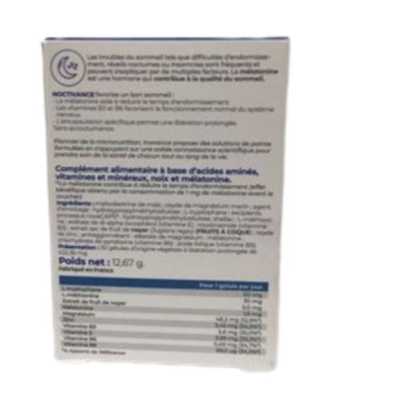 Inovance - Noctivance - 30 gélules