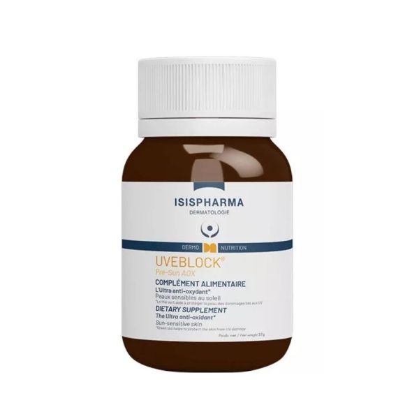 Isispharma - Uveblock pré-sun AOX - 60 gélules