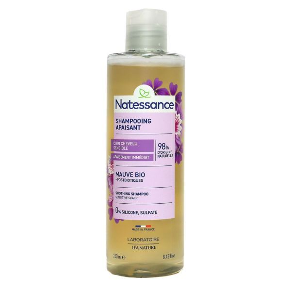 Natessance - Shampooing apaisant - 250ml