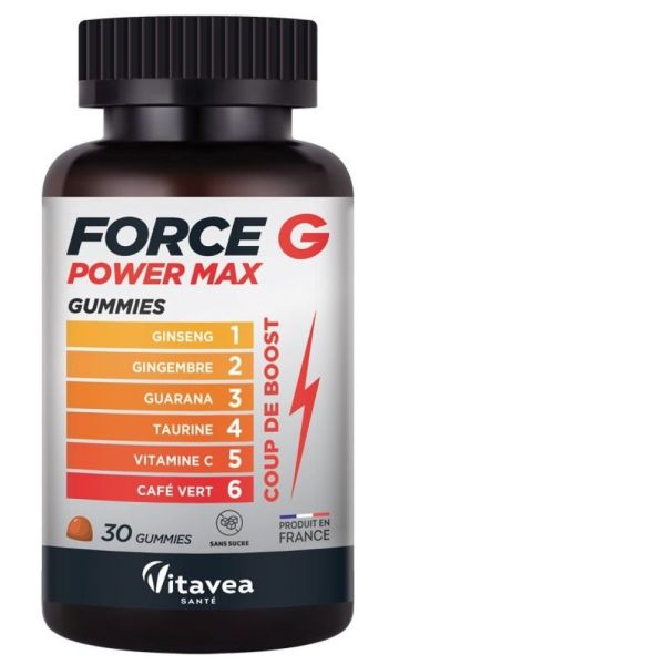 Nutrisanté - Vitavea Force G Power Max 30 Gummies