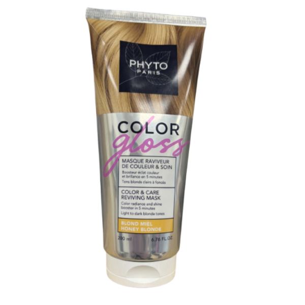 Phyto - Color gloss masque raviveur de couleur & soin blond miel - 200 mL