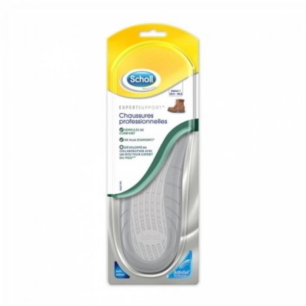 Scholl - Semelles expert support chaussures professionnelles