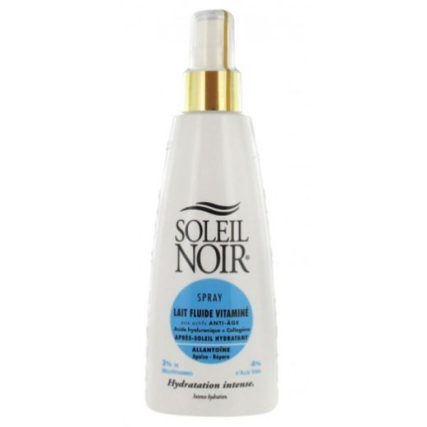 Soleil Noir - Lait Fluide vitaminé anti âge après soleil hydratant - 150ml