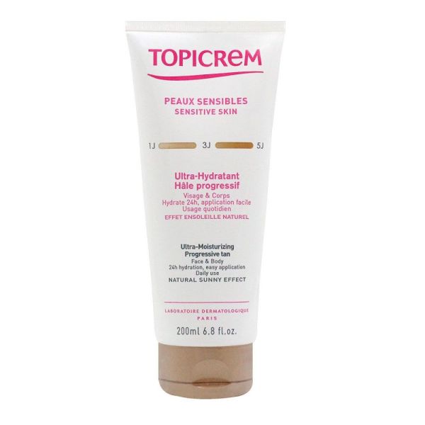 Topicrem - Ultra-hydratant hâle progressif - 200ml