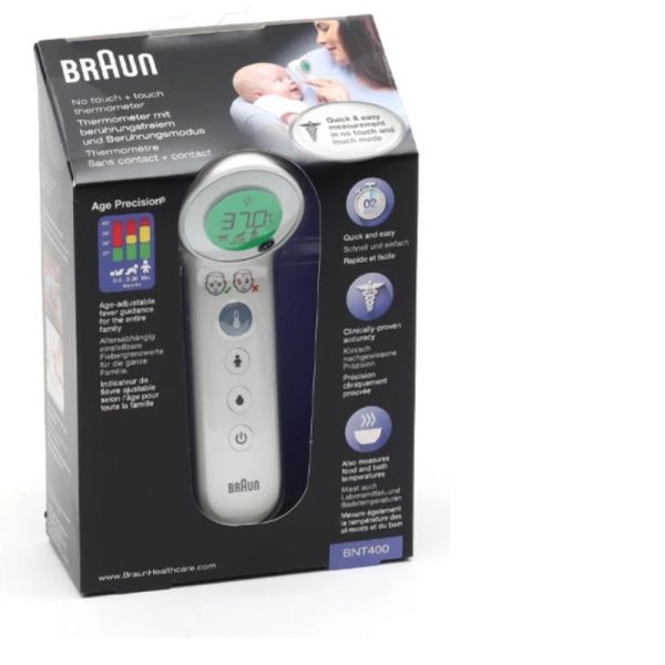 Braun - Thermomètre frontal BNT 400