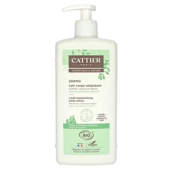 Cattier - Dermo lait corps relipidant - 500ml