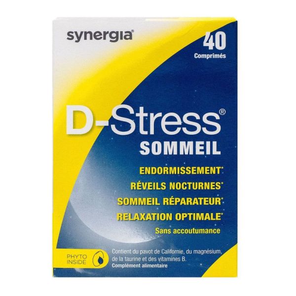 D-Stress - Sommeil - 40 comprimés