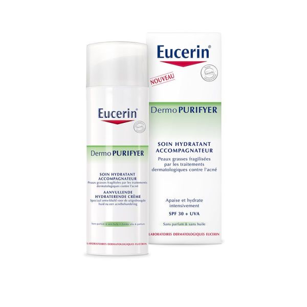 Eucerin - DermoPurifyer soin hydratant accompagnateur - 50ml