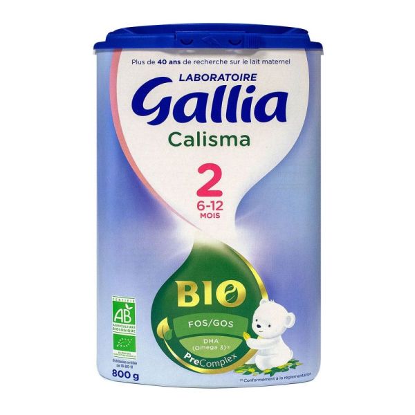 Gallia Calisma Bio 2ème âge - 800g