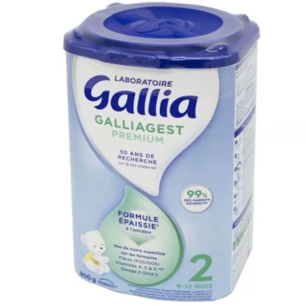 Gallia -  Galliagest 2 Age 6 à 12 mois  - 800g