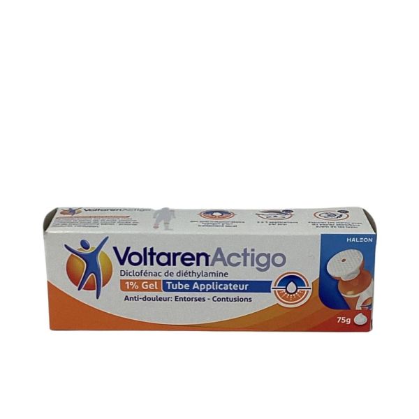 Gsk - Gel VoltareneActigo 1% avec embout applicateur - 75g