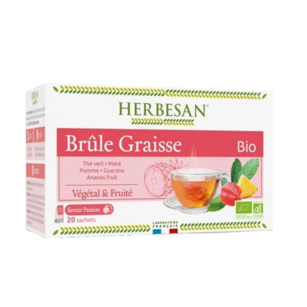 Herbesan - Infusion n°11 bio brûle graisse - 20 sachets