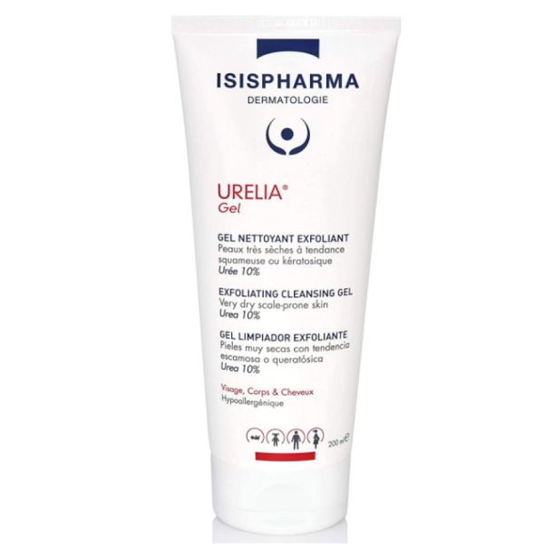 Isispharma - URELIA gel Gel nettoyant exfoliant - 200ml