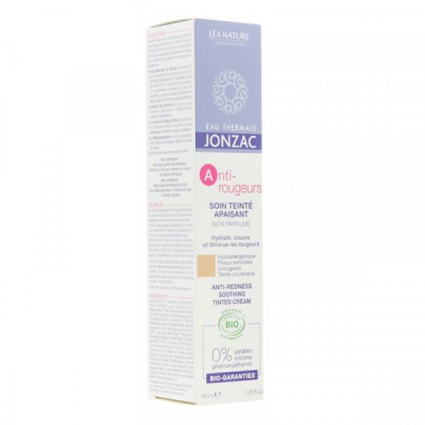 Jonzac Anti-rougeurs - Soin teinté apaisant - 40 ml