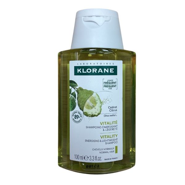 Klorane - Shampoing Vivalité énergisant et légèreté - 100mL