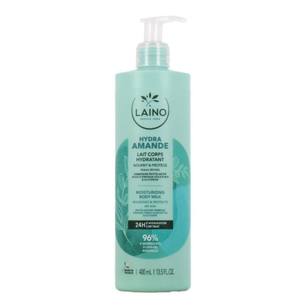 Laino - Hydra Amande Lait corps hydratant - 400ml