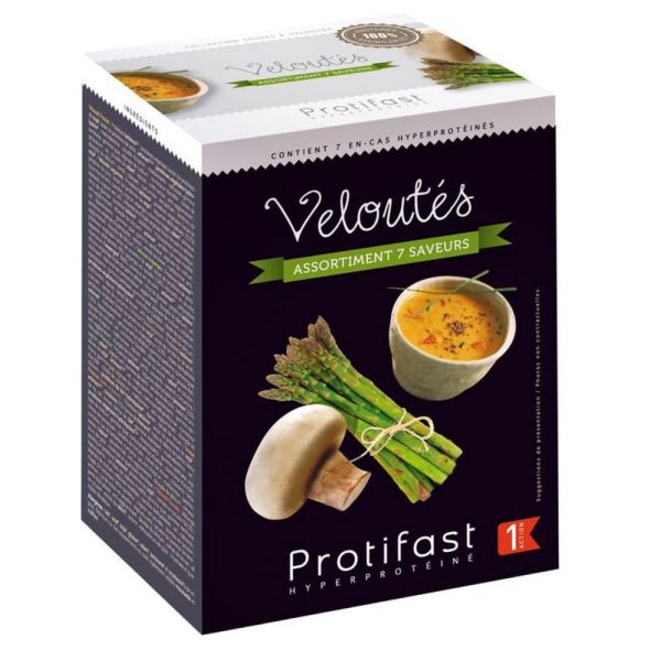 Protifast - Veloutés assortissement 7 saveurs - 7 sachets