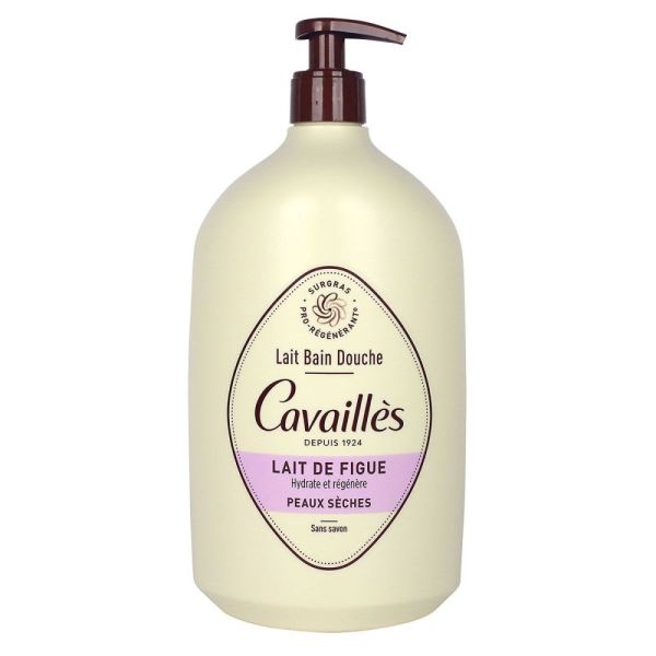 Rogé Cavaillès - Lait bain douche surgras lait de figue - 1L