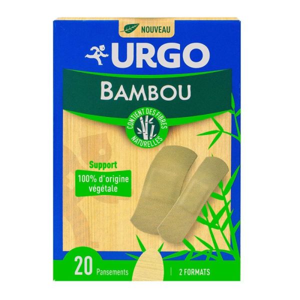 Urgo - Pansement bambou - boîte de 20