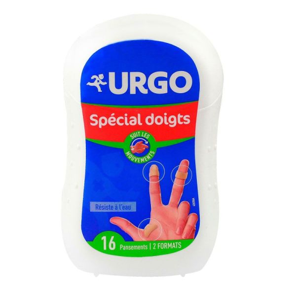 Urgo spécial doigts - 16 pansements résistant à l'eau