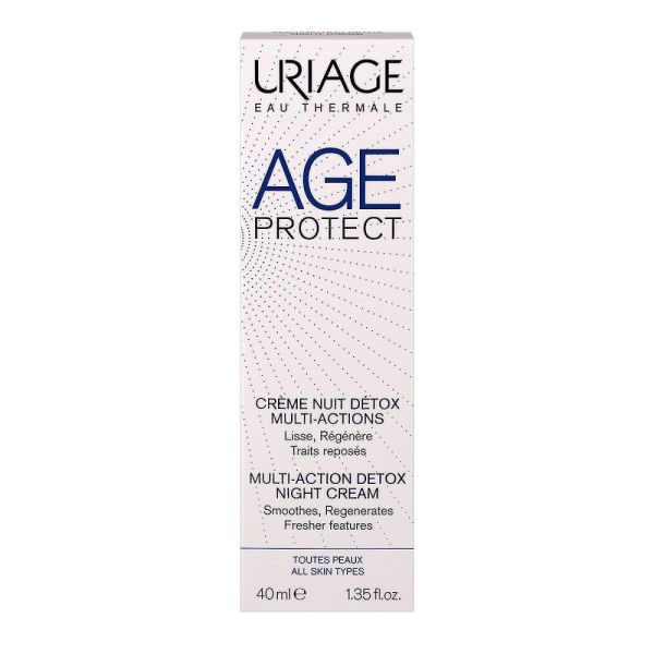 Uriage - Age Protect crème nuit détox multi-actions - 40ml